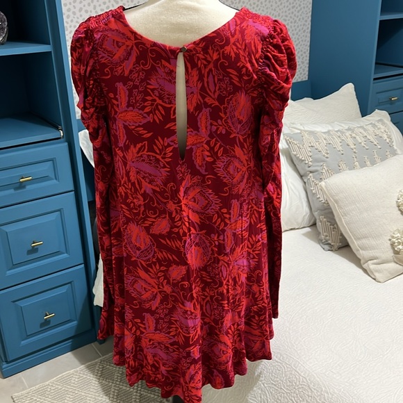 Free people Hello Lover ruched sleeve mini dress - Picture 9 of 12